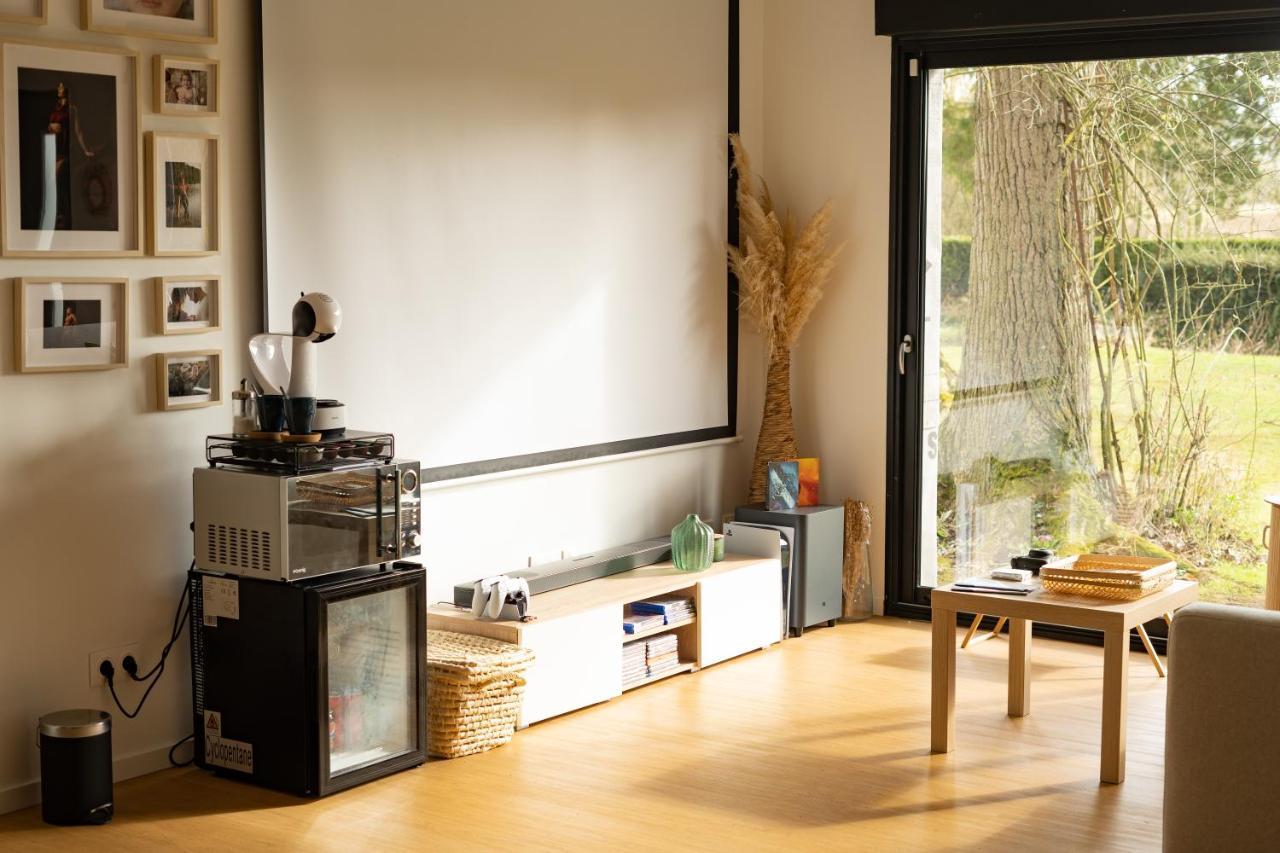 Capsule Nature & Photos - Jacuzzi - Netflix & Home Cinema - Ps5 & Jeu Thun-Saint-Martin Exteriér fotografie
