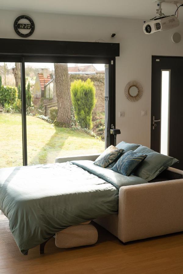Capsule Nature & Photos - Jacuzzi - Netflix & Home Cinema - Ps5 & Jeu Thun-Saint-Martin Exteriér fotografie